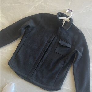 Black Button-Up Jacket